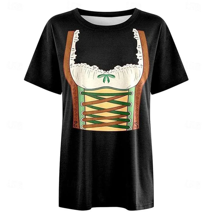 T-Shirt im Dirndl-Look – DirndlShirt Oktoberfest 2026