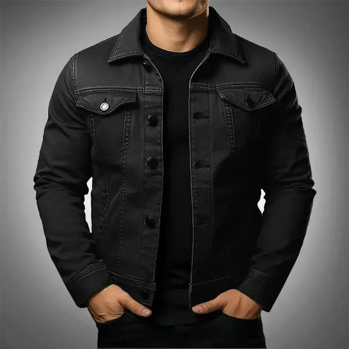 Robuste & Zeitlose Herren Jeansjacke aus 100 % Baumwolle – Noah