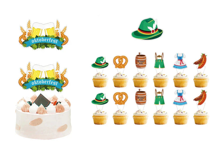 Party-Deko Set im Oktoberfest-Design – WiesnFreude Oktoberfest 2026