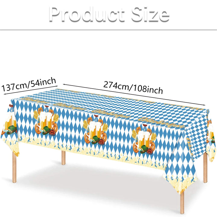 Tischdecke im Oktoberfest-Design – FestTafel Oktoberfest 2026 1+1 GRATIS