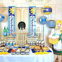 Papier-Lampionen Set im Oktoberfest-Design (3-teilig) – LichtFreude Oktoberfest 2026