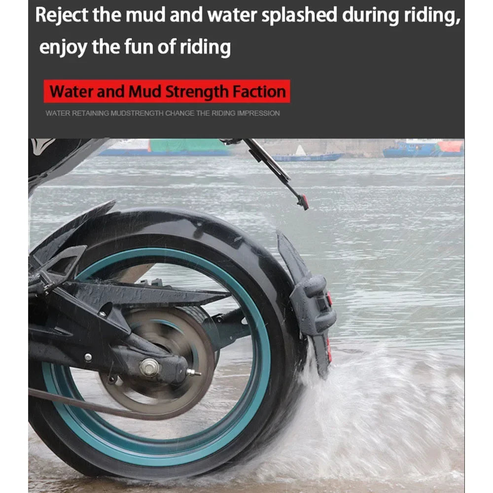 Universeller Motorrad-Hinterradschutz mit Reflektor – RoadGuard
