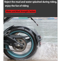 Universeller Motorrad-Hinterradschutz mit Reflektor – RoadGuard