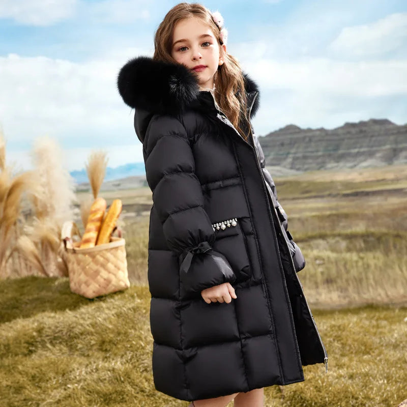 Mädchen Winterjacke – Elina Frostzauber