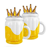 Aufblasbare Bierkühler 1/2 Stück – BierKrug Kühlspaß Oktoberfest 2026