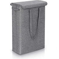 45L Slim Wäschekorb mit Deckel – Neris