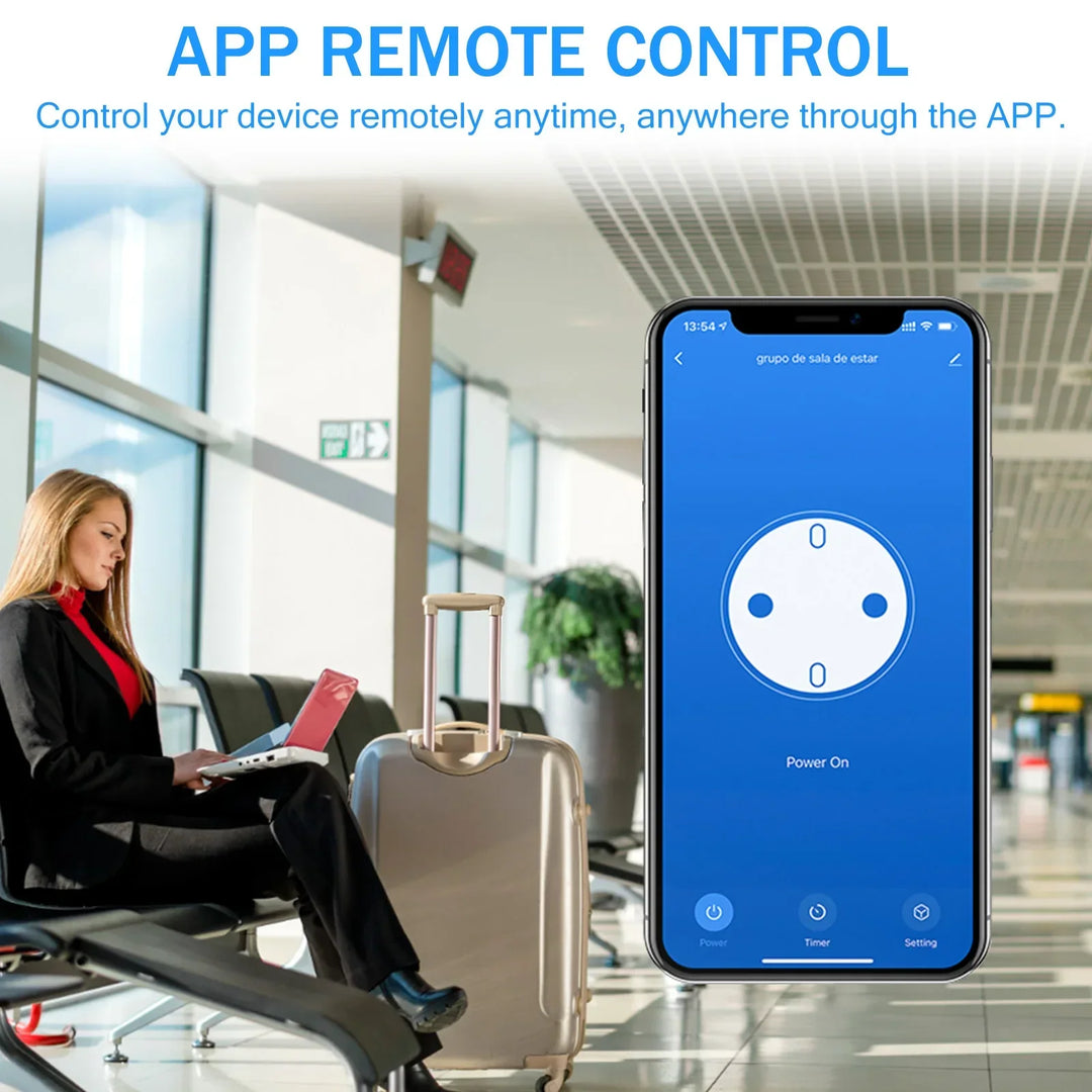 Smart WiFi-Stecker mit Energiemonitoring – PowerLink (1+1 GRATIS)