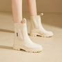 Damen Regenstiefel gefüttert wasserdicht mit Antirutschsohle – Nalena