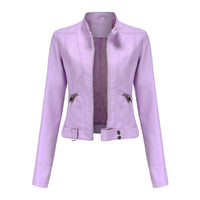Stilvolle Damen Lederjacke in klassischem Design – Marlene