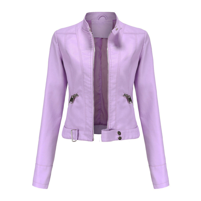 Stilvolle Damen Lederjacke in klassischem Design – Marlene