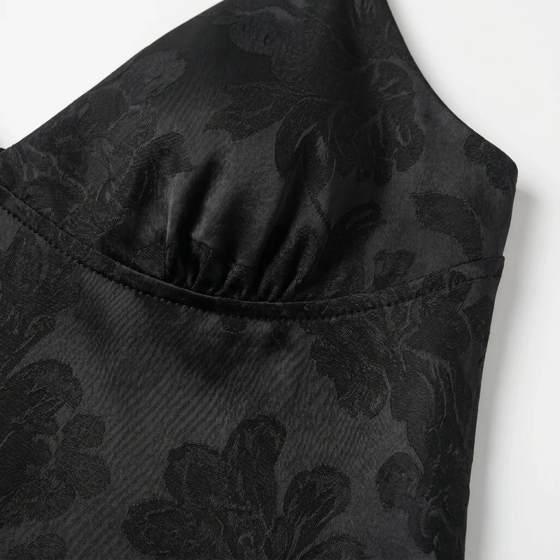 Satin-Cami-Top mit V-Ausschnitt - Leona