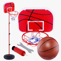 Höhenverstellbarer Kinder-Basketballkorb – Spielspaß für drinnen & draußen