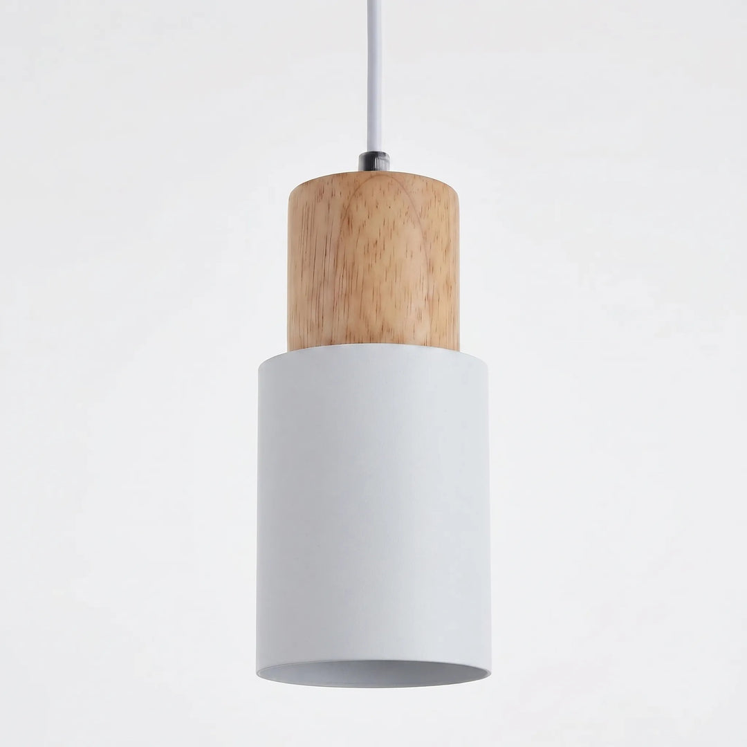 Scandinavian-Style Cylinder Pendant Lamp -  Nordevra