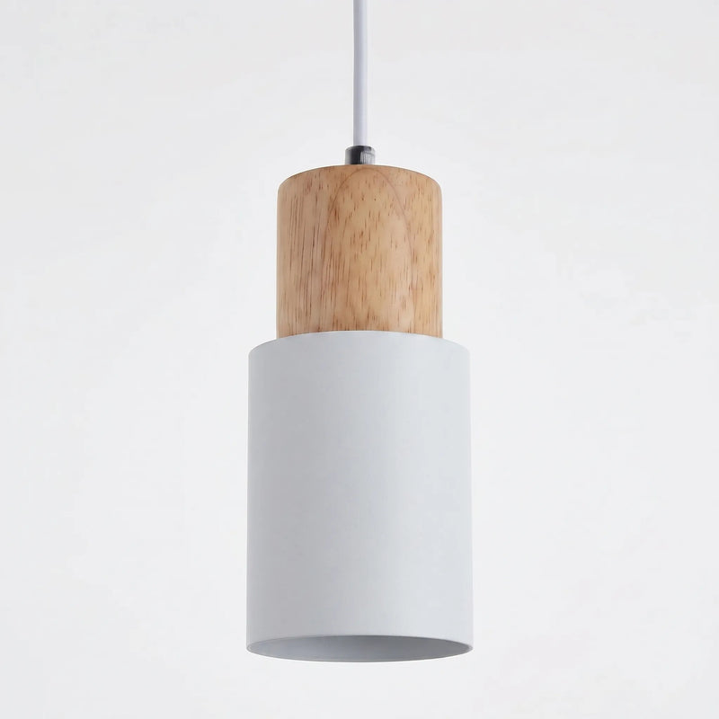 Scandinavian-Style Cylinder Pendant Lamp -  Nordevra