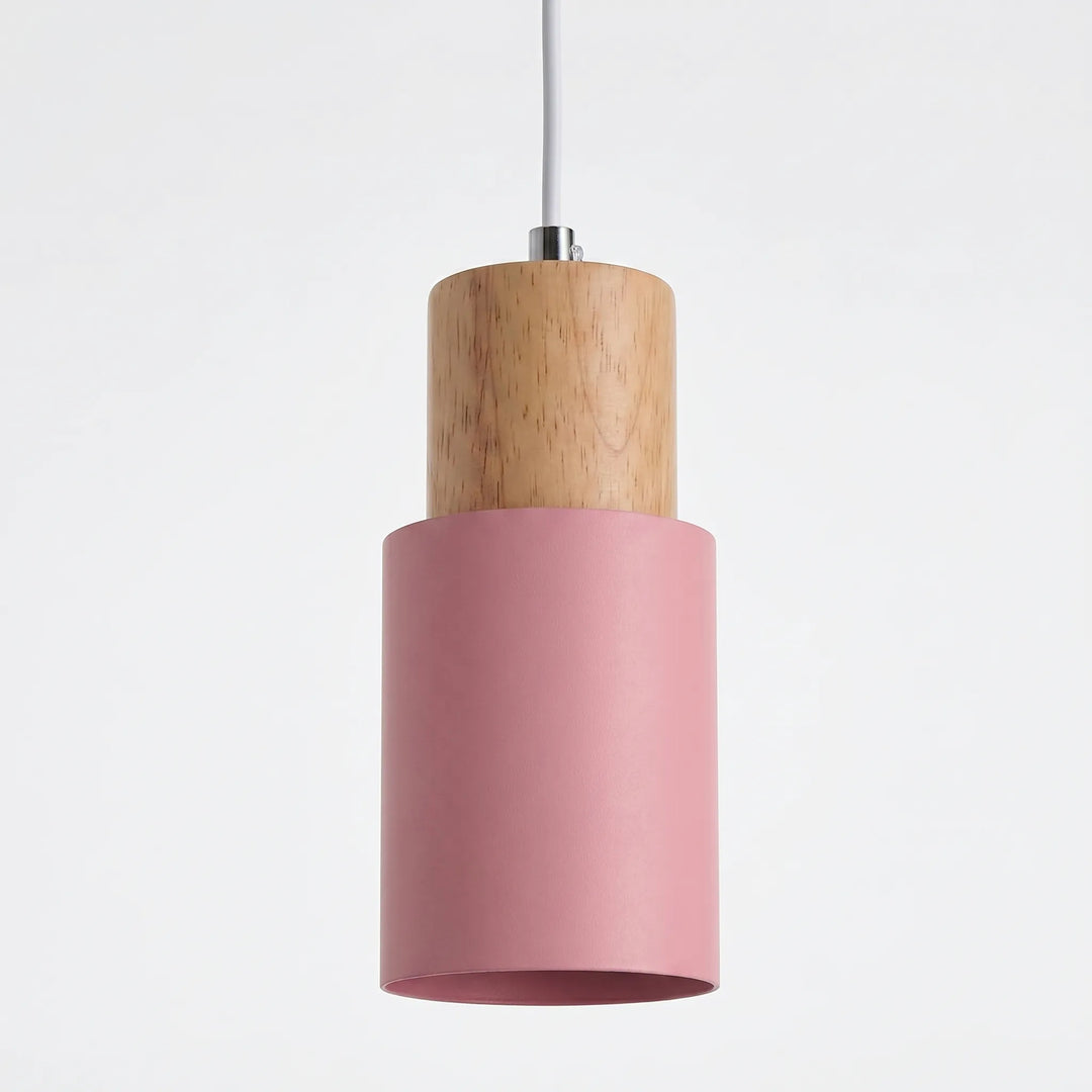 Scandinavian-Style Cylinder Pendant Lamp -  Nordevra