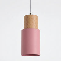 Scandinavian-Style Cylinder Pendant Lamp -  Nordevra