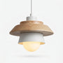 Scandinavian-Style Wooden Pendant Lamp -  Nordalux