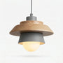 Scandinavian-Style Wooden Pendant Lamp -  Nordalux