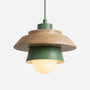 Scandinavian-Style Wooden Pendant Lamp -  Nordalux