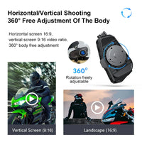 Bluetooth Motorradhelm Kamera 1080P HD wasserdicht – ApexRide