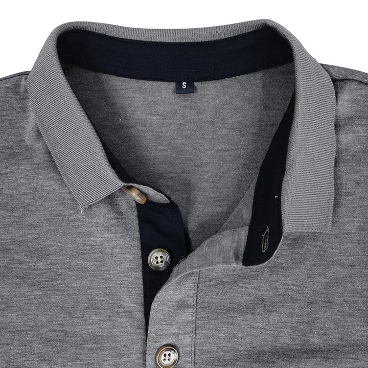 Herren Langarm-Polo atmungsaktiv & vielseitig – Matteo