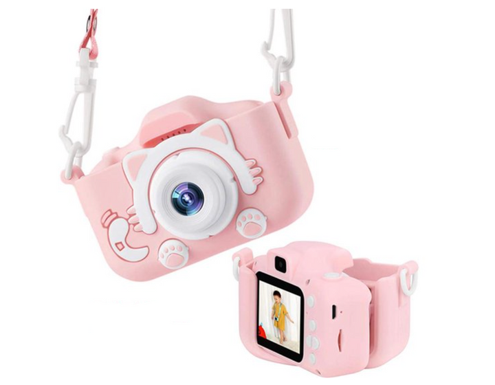 Mini-Kindercamera mit Schutzhülle Klikkie | Spielerisch Erinnerungen