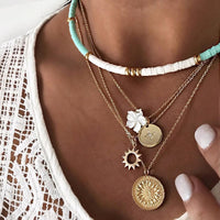 Schichtkette Mit Anhängern - OrnateChoker 