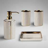 Schlankes Keramik Badezimmer Set - SereniBath