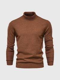 Schmal Geschnittener Rollkragenpullover Für Herren - Dario
