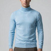 Schmal Geschnittener Rollkragenpullover Für Herren - Dario