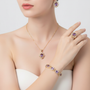 Schmuckset Mit Zirkonia - GlamourEssence 