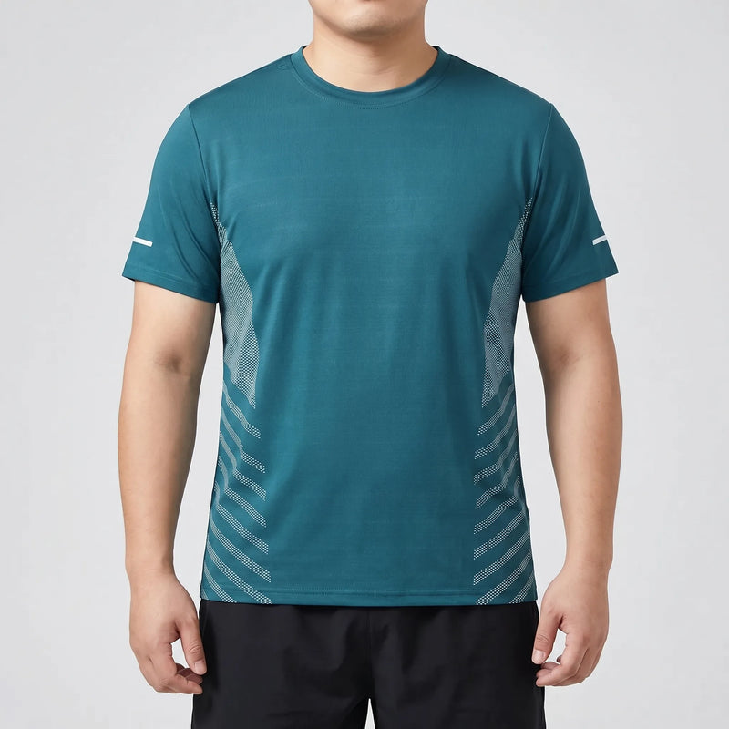Schnell Trocknendes Laufshirt Herren Kurzarm - Roland