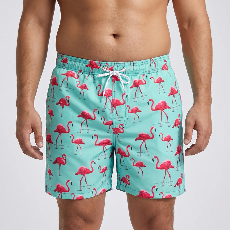 Schnelltrocknende Badehose Herren Mit Print - Todd