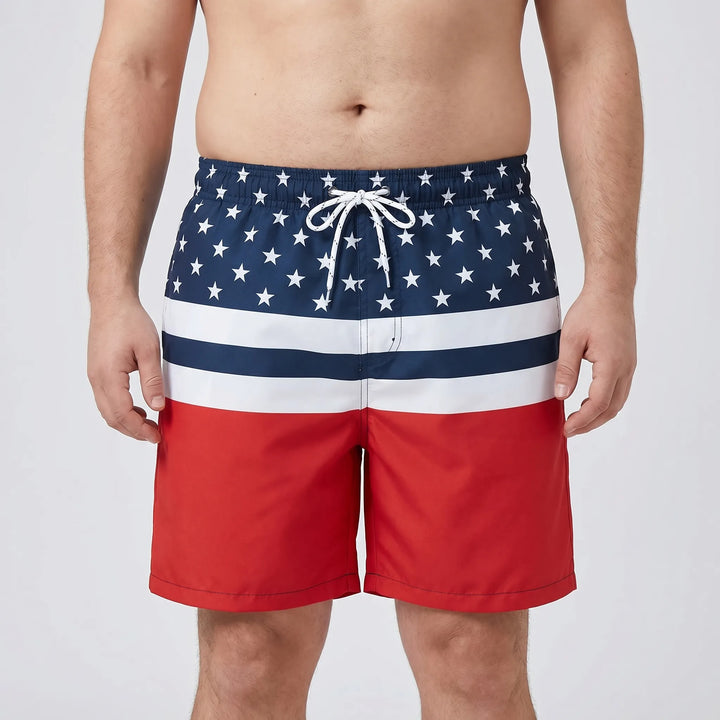 Schnelltrocknende Badehose Herren Mit Print - Todd
