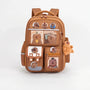 Schulrucksack Mit Capybara-Motiv Und Vielen Fächern - Viyora