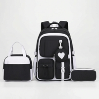 Schulrucksack Mit Geometrischem Muster Und Vielen Fächern - Kinetox
