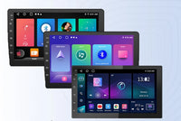 Universelles Android-Autoradio mit Touchscreen, GPS und kabellosem CarPlay