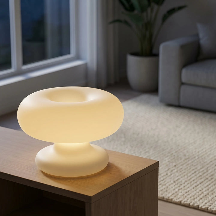 Sculptural Donut-Shaped Table Lamp -  Lumorro
