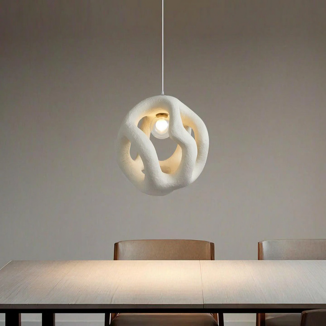 Sculptural Wabi Sabi Pendant Lamp -  Lumivabi