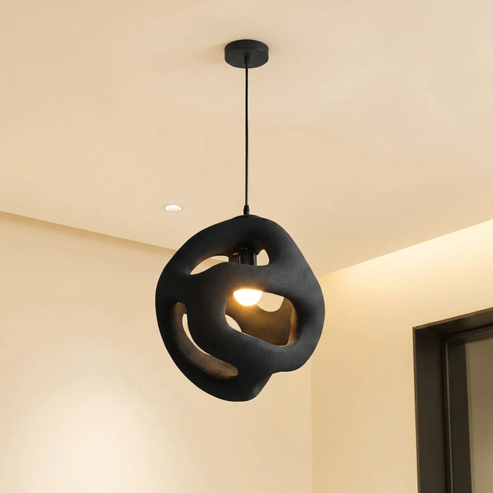 Sculptural Wabi Sabi Pendant Lamp -  Lumivabi