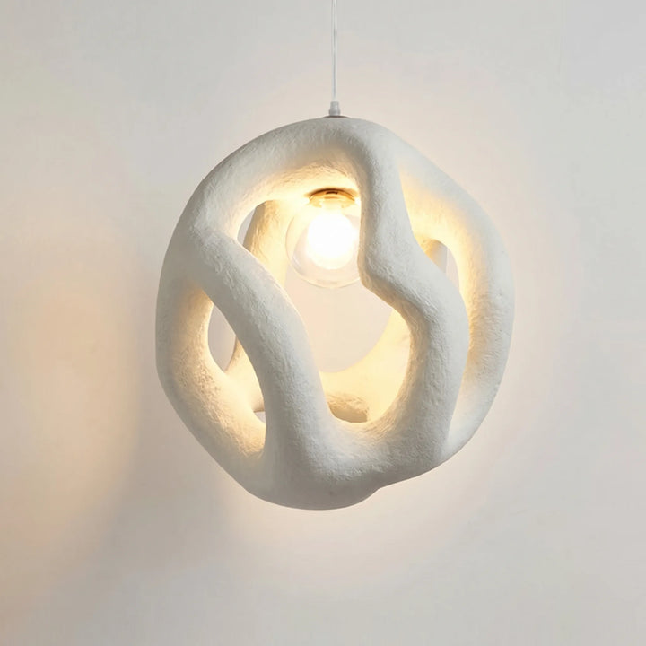 Sculptural Wabi Sabi Pendant Lamp -  Lumivabi