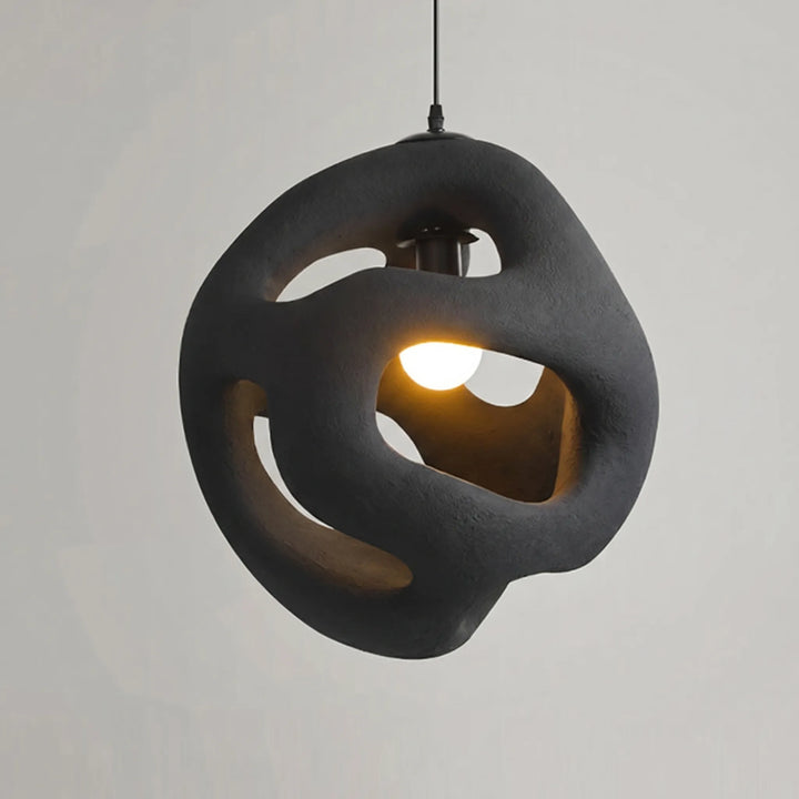 Sculptural Wabi Sabi Pendant Lamp -  Lumivabi