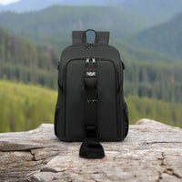 Wasserdichter Oxford-Kamera-Rucksack mit mehreren Fächern – Elric