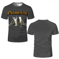 T-Shirt mit Skelett-Motiv – ProstGeist Oktoberfest 2026