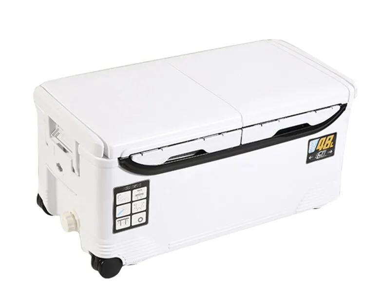 Fischkühlbox mit Luftventilen und langanhaltender Kältespeicherung – Auren