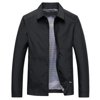Dünne Herrenjacke mit Business-Design – Laurent