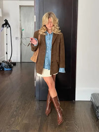 Damen Herbstjacke mit taillierter Passform & isolierendem Material – Eveline