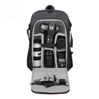 Wasserdichter Oxford-Kamera-Rucksack mit mehreren Fächern – Elric