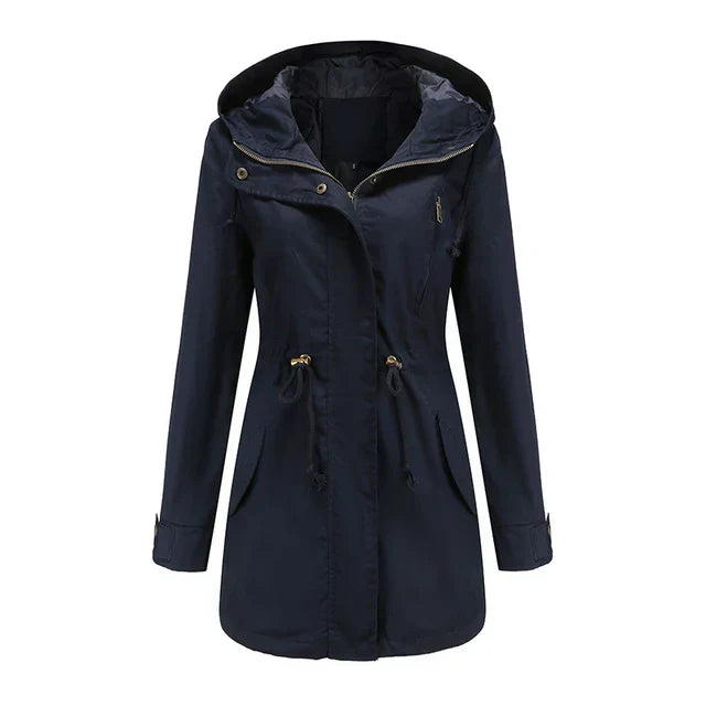 Stilvolle Damen Kapuzenjacke – Marielle Herbstzauber Edition
