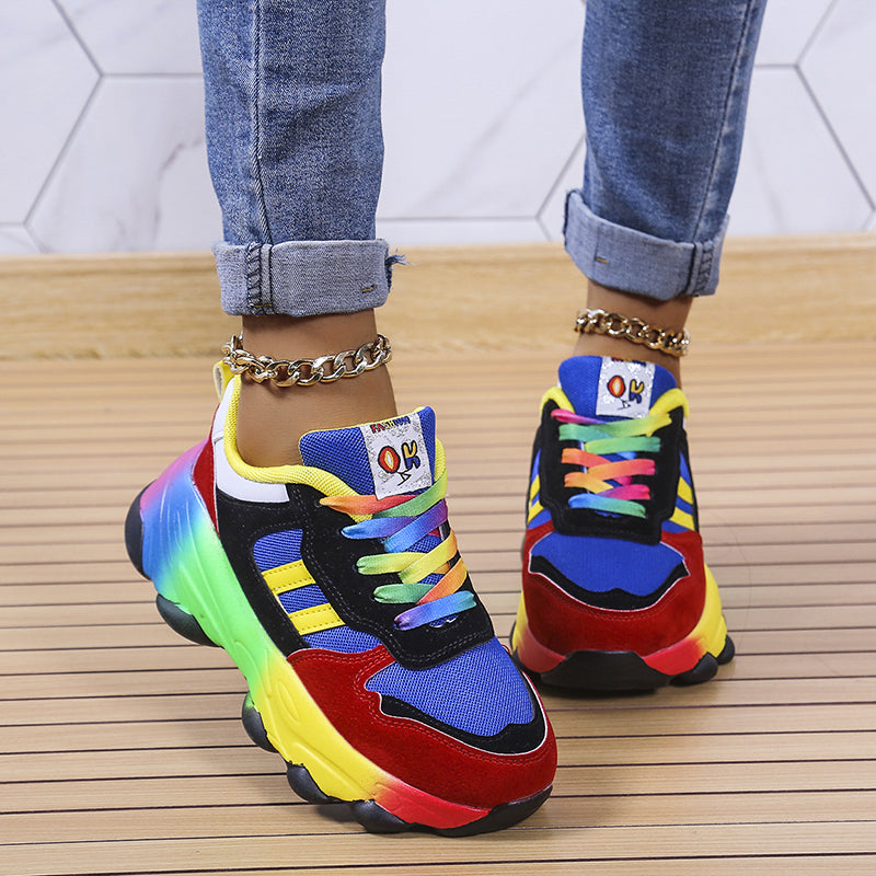Bunte Damen Sneaker – Solenya